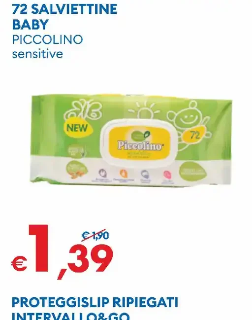 Salviettine baby sensitive