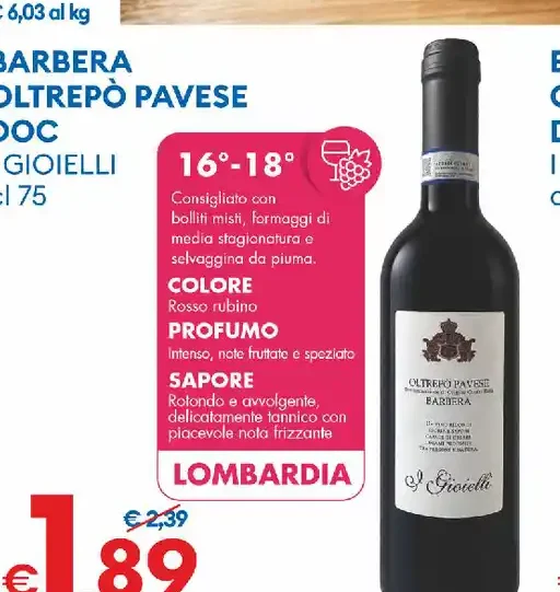 Barbera Oltrepò Pavese DOC