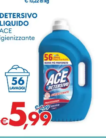 Detersivo liquido Ace
