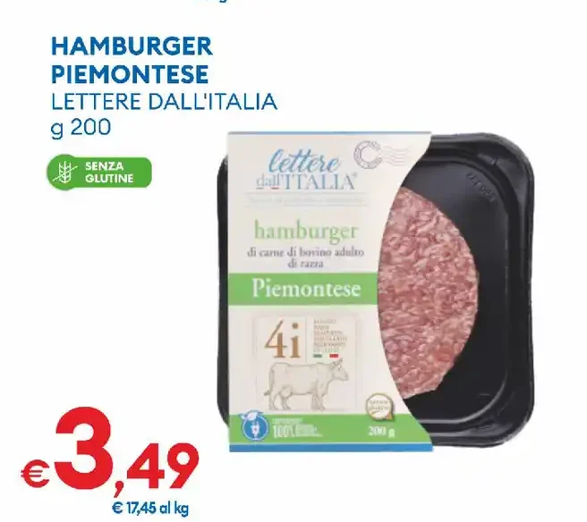 Hamburger piemontese