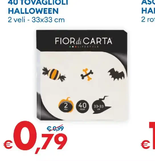 40 tovaglioli Halloween