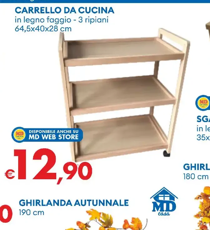 Carrello da cucina