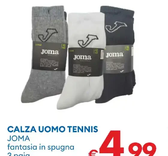 Calza uomo tennis