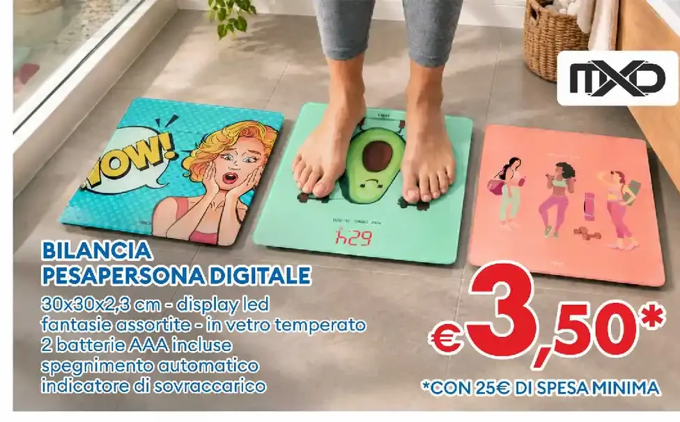 Bilancia pesapersone digitale