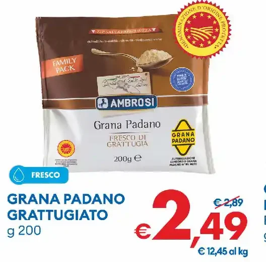 Grana Padano grattugiato