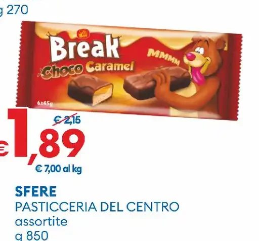 6 choco caramel