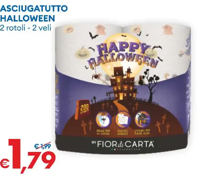 Asciugatutto Halloween