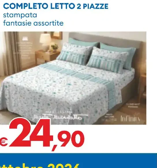 Completo letto 2 piazze