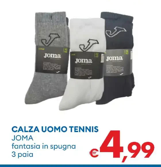 Calza uomo tennis