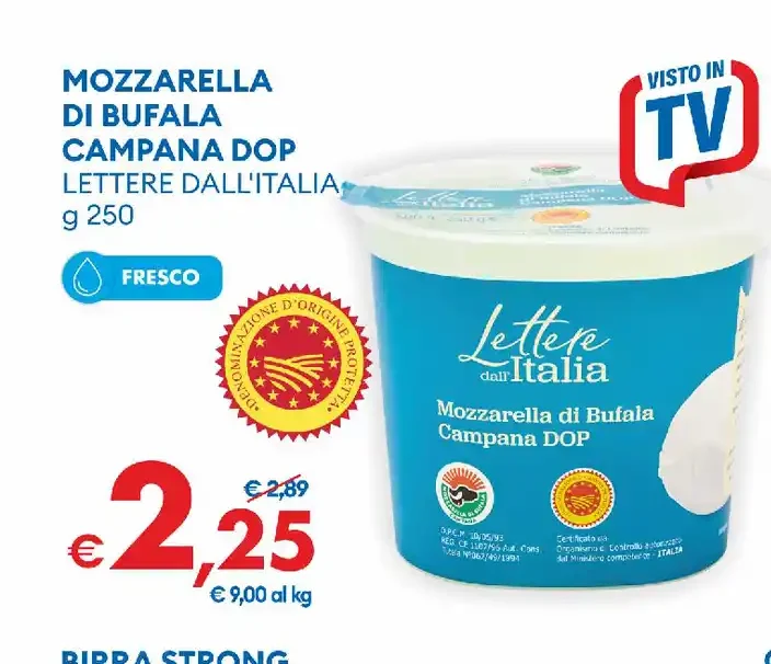 Mozzarella di bufala campana DOP