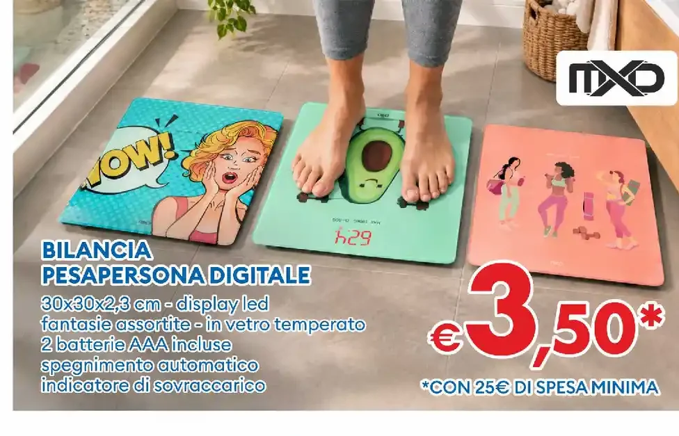 Bilancia pesapersone digitale
