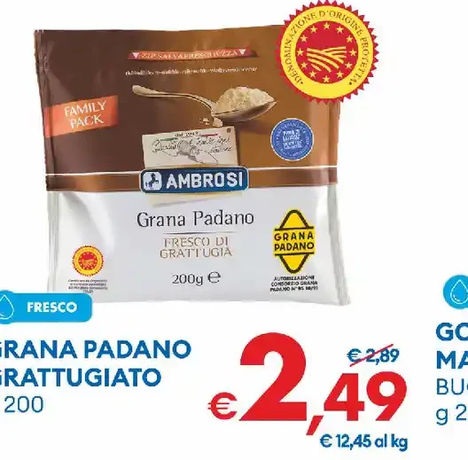 Grana Padano grattugiato