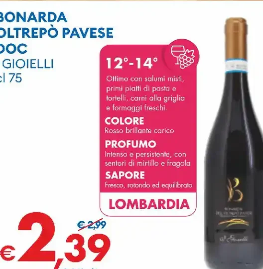 Bonarda Oltrepò Pavese DOC