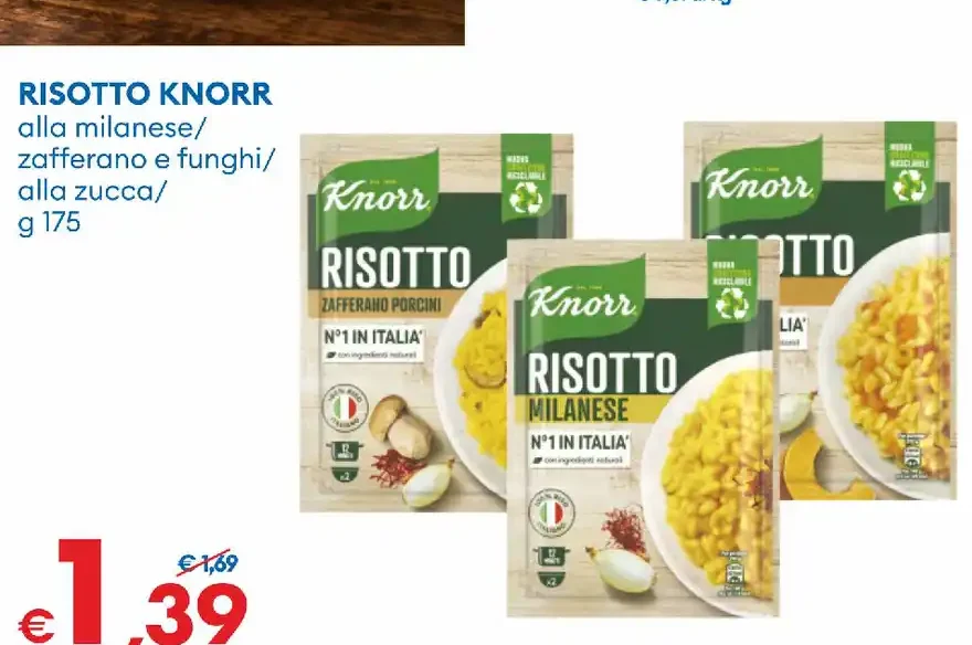 Risotto Knorr assortito