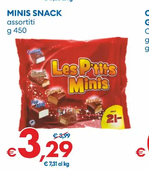 Minis snack assortiti