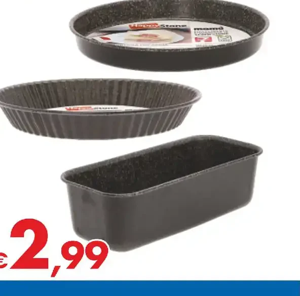 Teglie da forno assortite