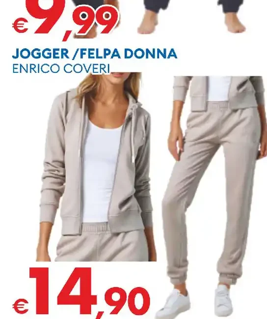 Jogger / felpa donna