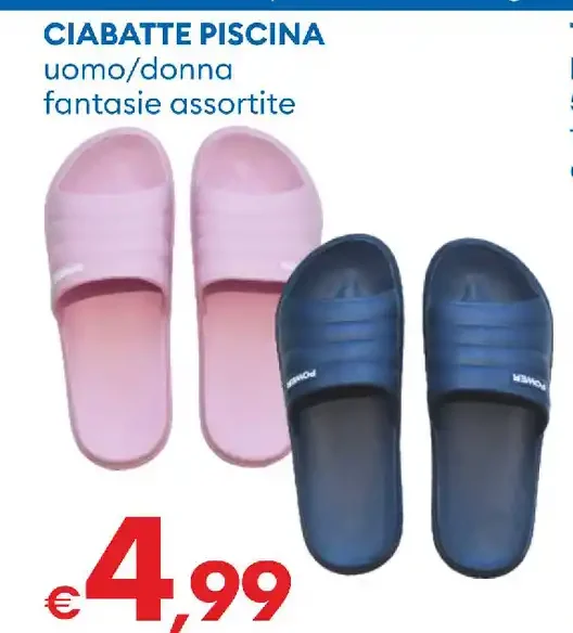 Ciabatte piscina