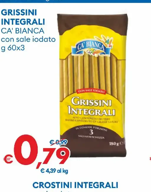 Grissini integrali