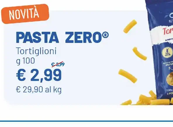 Pasta Zero tortiglioni