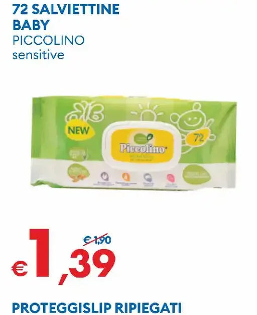 Salviettine baby sensitive