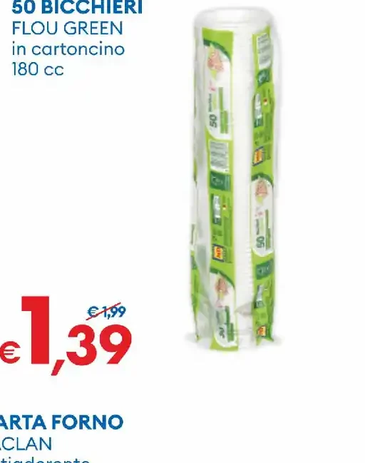 Bicchieri in cartoncino