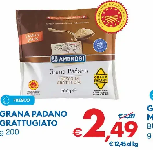 Grana Padano grattugiato