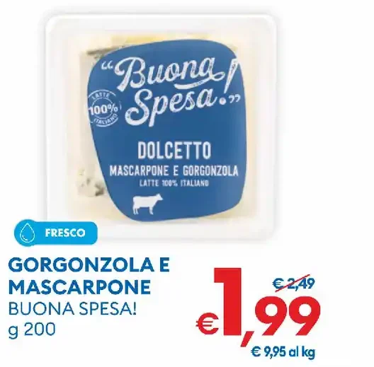 Gorgonzola e mascarpone