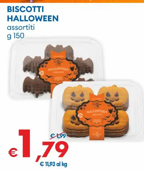Biscotti Halloween assortiti