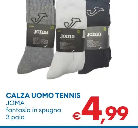 Calza uomo tennis
