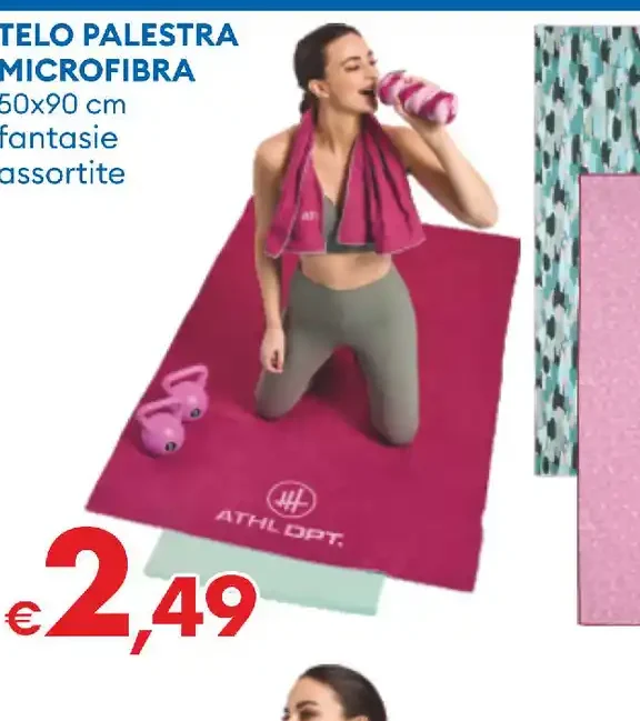 Telo palestra microfibra
