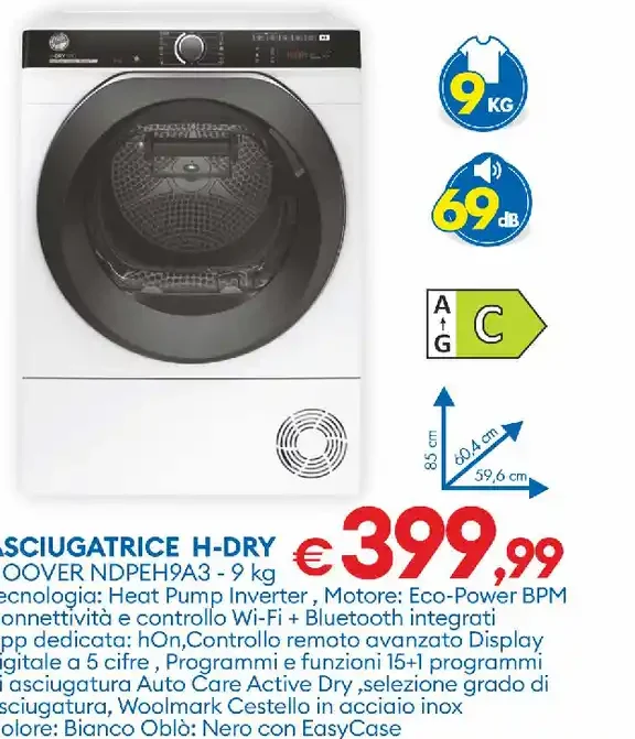 Asciugatrice H-Dry