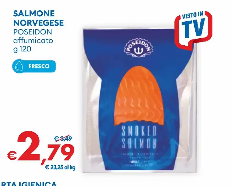 Salmone norvegese affumicato