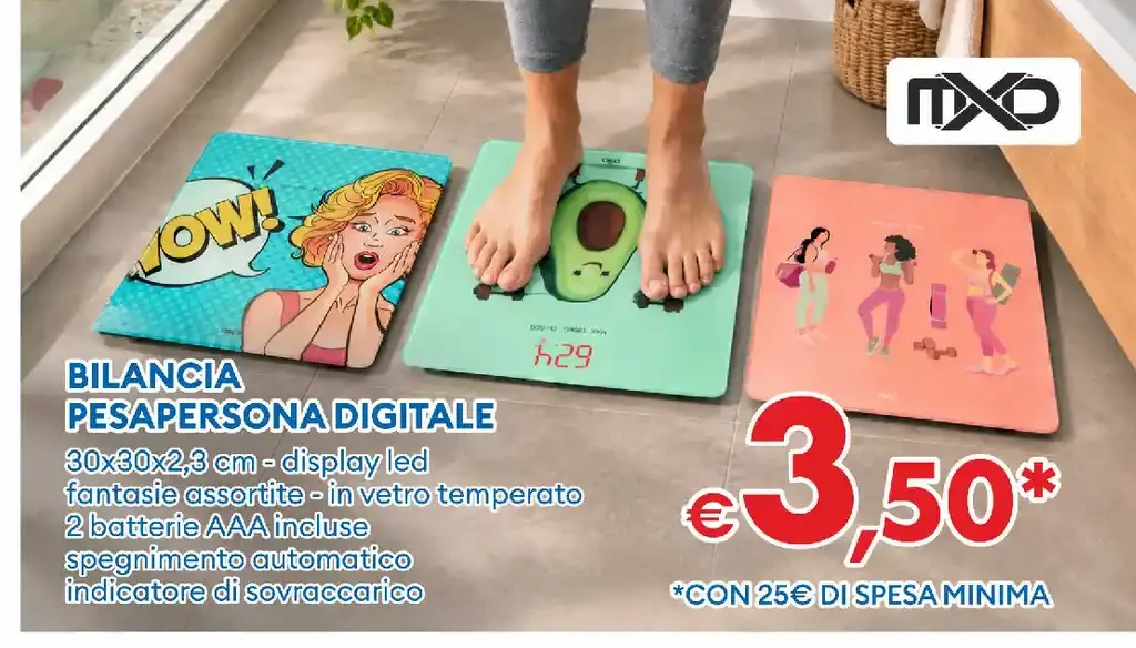 Bilancia pesapersone digitale