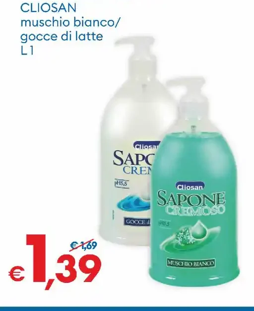 Sapone cremoso