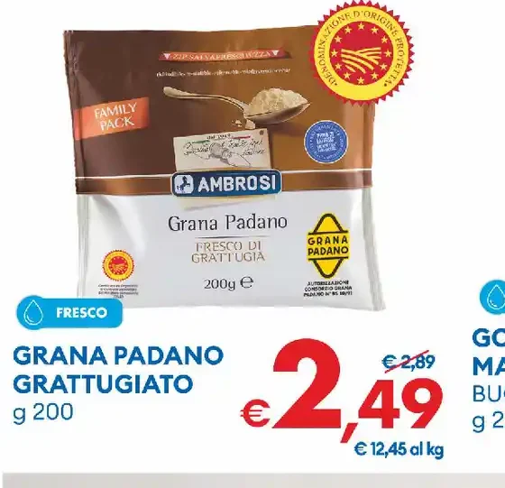 Grana Padano grattugiato