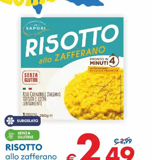 Risotto allo zafferano