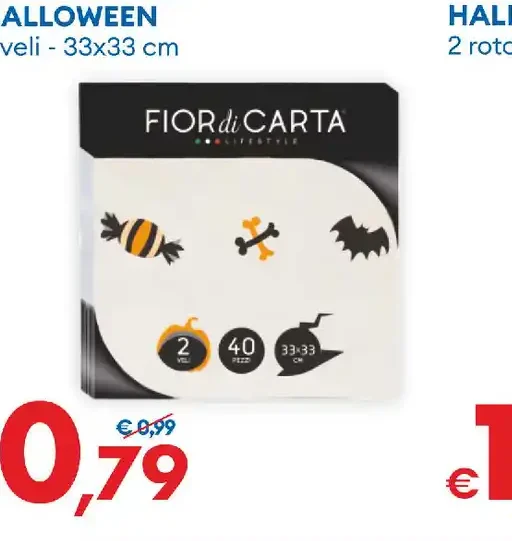 40 tovaglioli Halloween