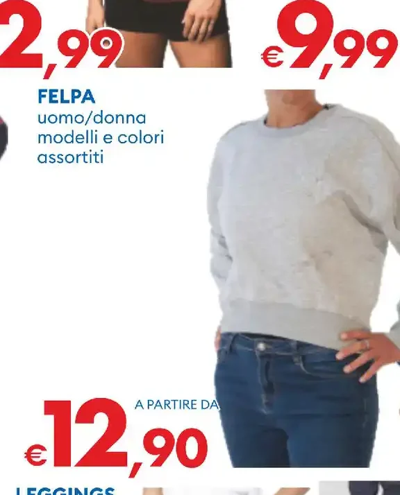 jogger/felpa donna