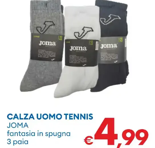 calza uomo tennis