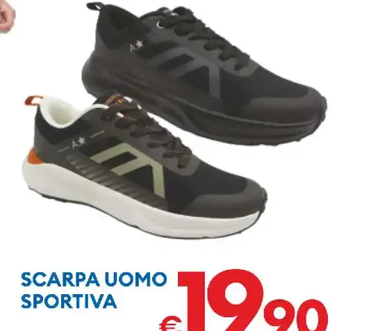 scarpa uomo sportiva