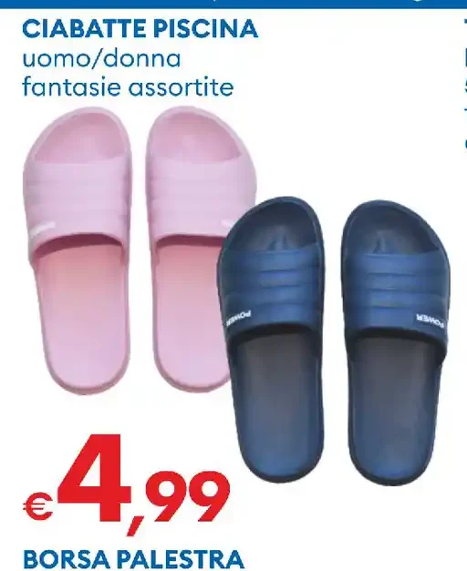 ciabatte piscina
