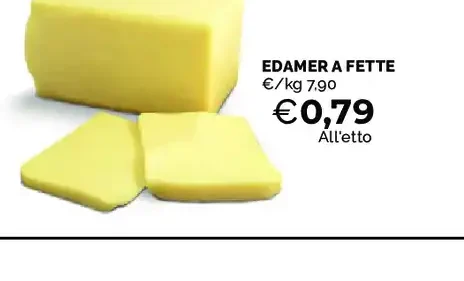Edamer a fette