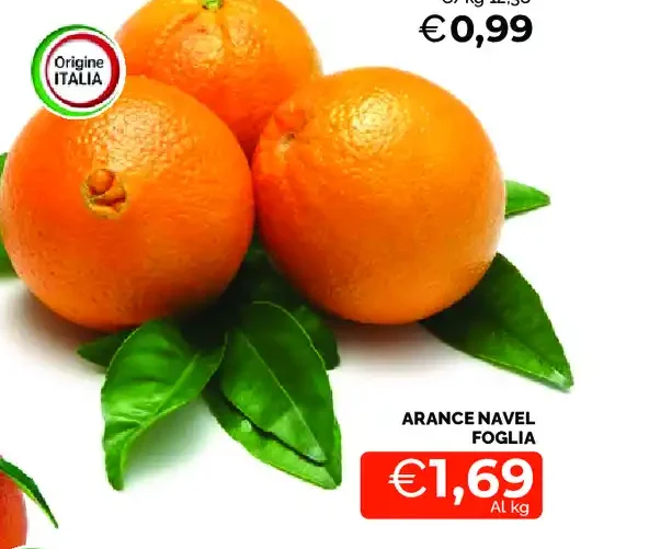 Arance Navel Foglia