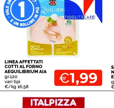 Linea affettati cotti al forno Aequilibrium AIA