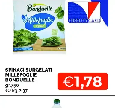 Spinaci surgelati