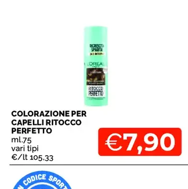 Colorazione per capelli