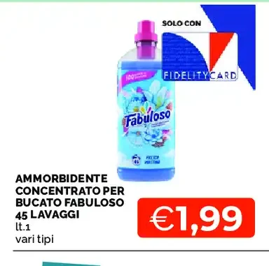 Ammorbidente concentrato Fabuloso