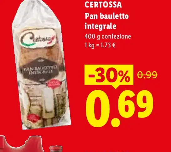 Pan bauletto integrale