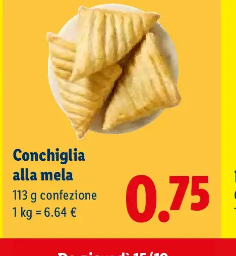 Conchiglia alla mela